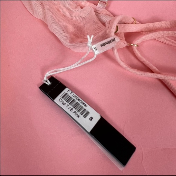 Gooseberry Intimates Mesh Ruched Bra Top (NWT) - Picture 3 of 5